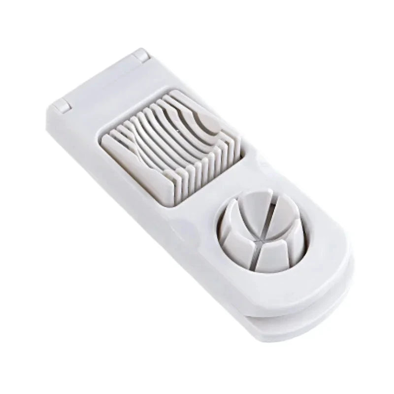 2in1 Egg Slicer Multifunctional Stainless Steel Slice Dice Kitchen Tool by Bowlift