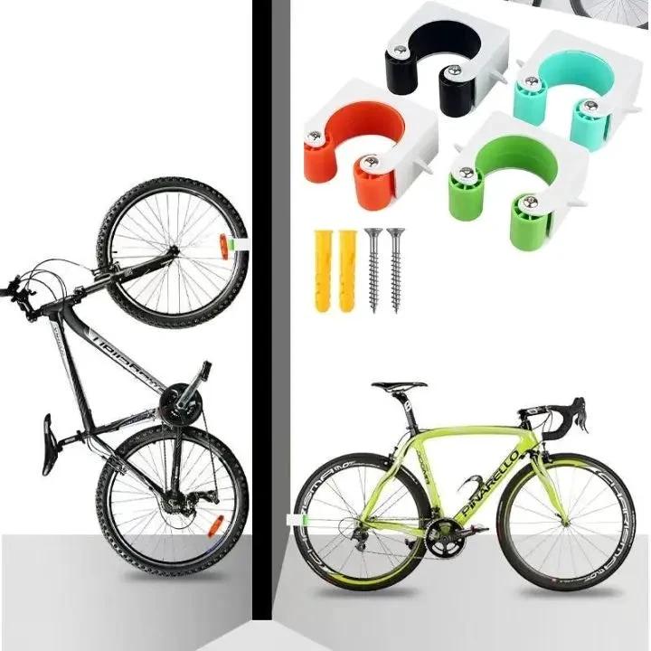 3 Pieces Wall Bike Holder – Space-Saving Storage for All Bikes by BowLift