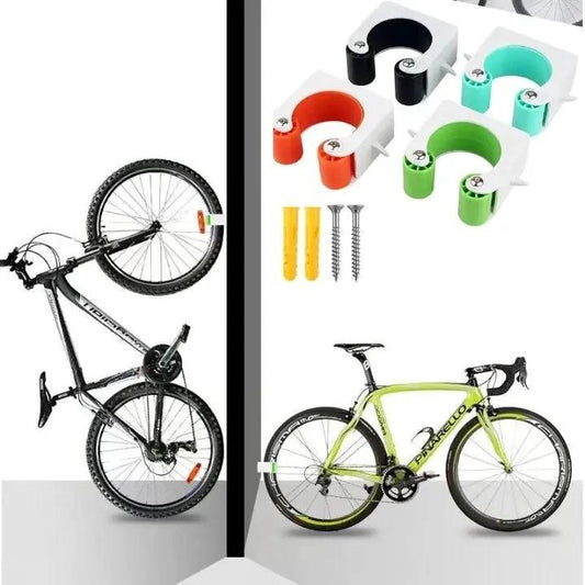 3 Pieces Wall Bike Holder – Space-Saving Storage for All Bikes by BowLift