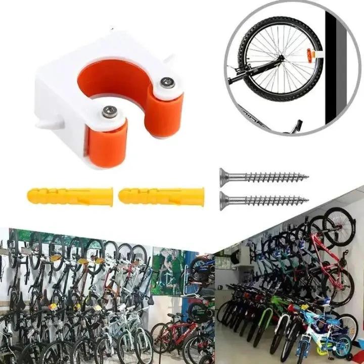 3 Pieces Wall Bike Holder – Space-Saving Storage for All Bikes by BowLift