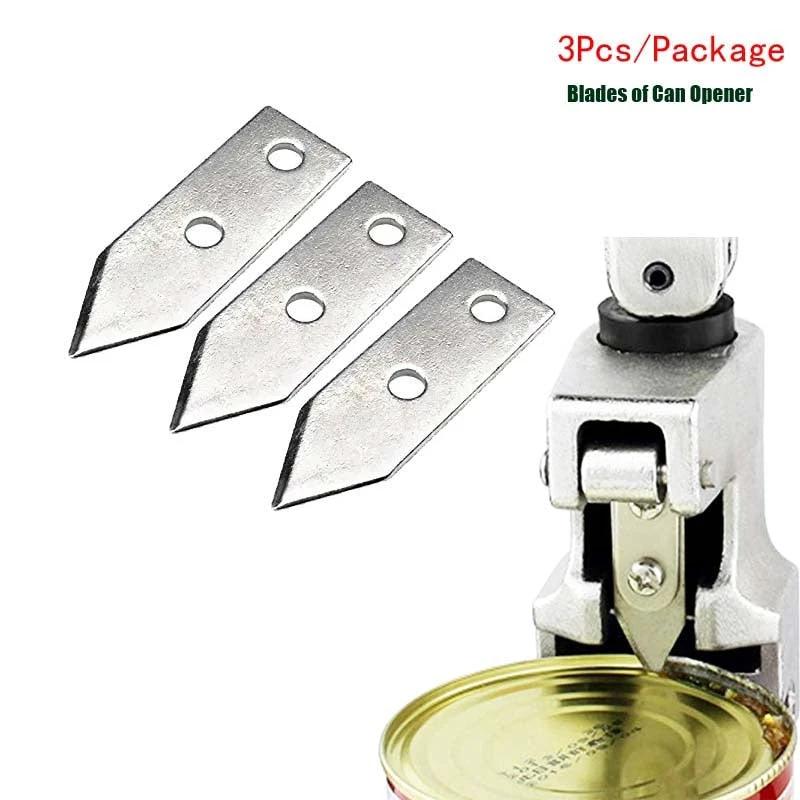 3 Pcs/Set Replacement Knife for Can Opener Commercial Blades by Bowlift