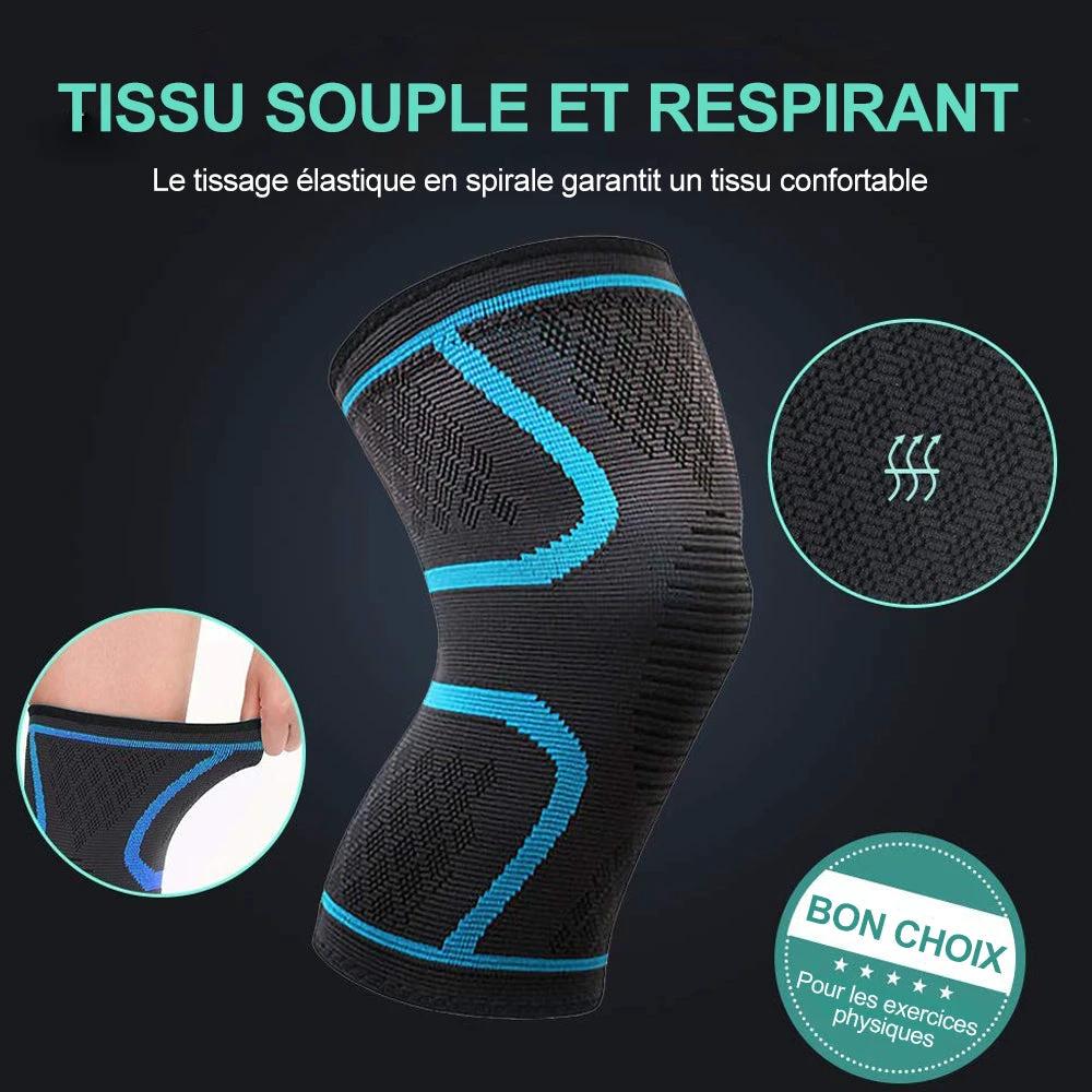 Elastic Knee Brace with Compression Effect by Bowlift
