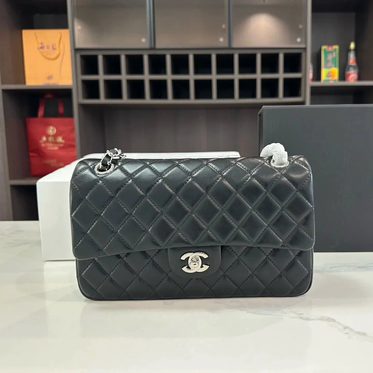 Designer Classic Chain Luxury Shoulder Bag Quilted Flap Crossbody Purse by jimmy_luxuries