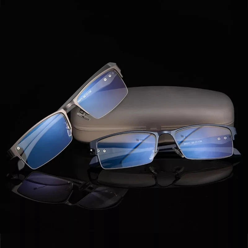 Blue Light Glasses with Lightweight Metal Frame by BowLift