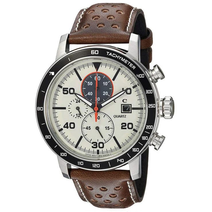 Multifunctional quartz watch with 6 hands for men by Bowlift