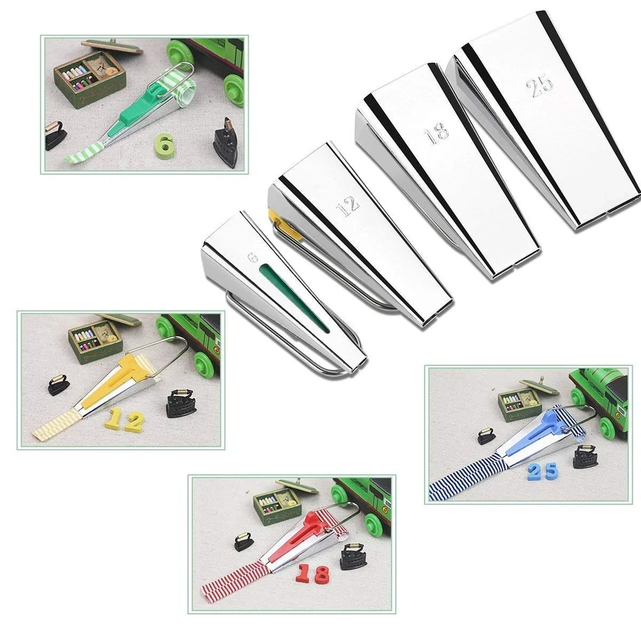 Bias Tape Making Set by Bowlift