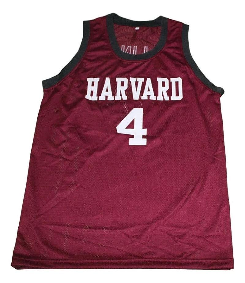 Jeremy Lin Jersey #4 Harvard Basketball Maroon by My store basketball