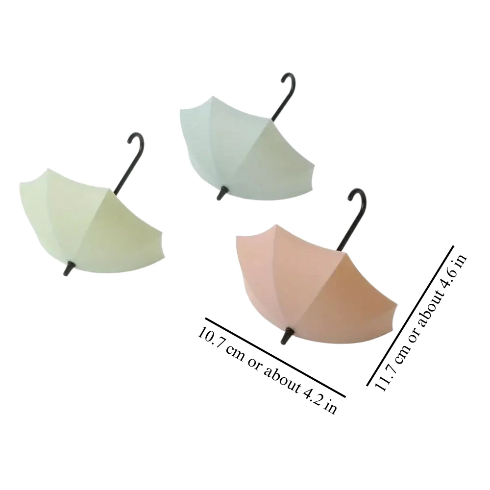 Umbrella Wall Hooks (3 pieces) by BowLift