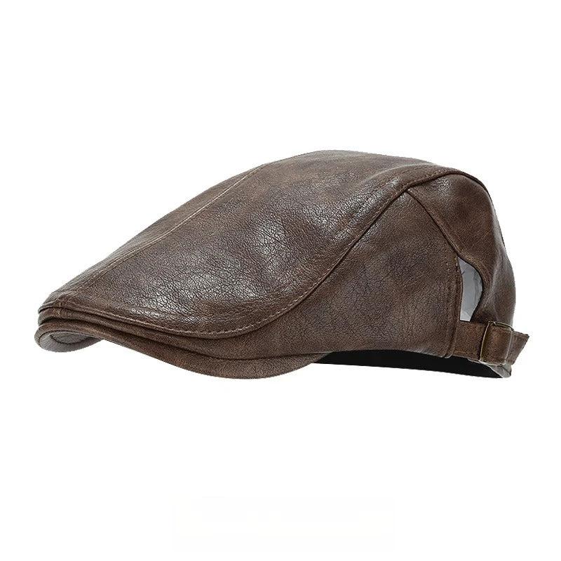 Classic Leather Cap by BowLift