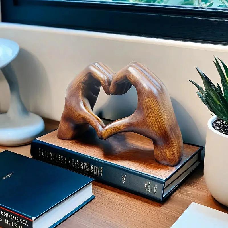 Lovenest Elegant Resin Sculpture - Symbol of Love and Devotion Bowlift by Bowlift