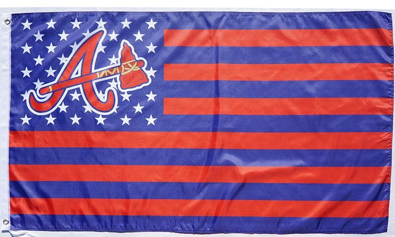 Atlanta Braves Flag-3x5FT Banner-100% polyester by flagsshop