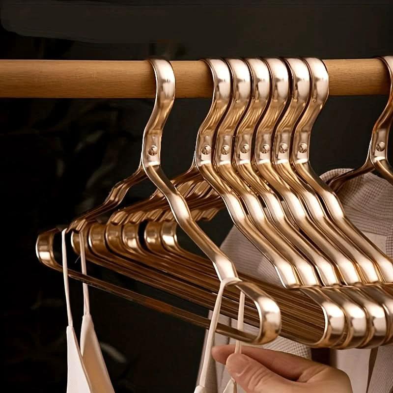 Premium Brass Clothes Hangers for Elegant Wardrobe by BowLift