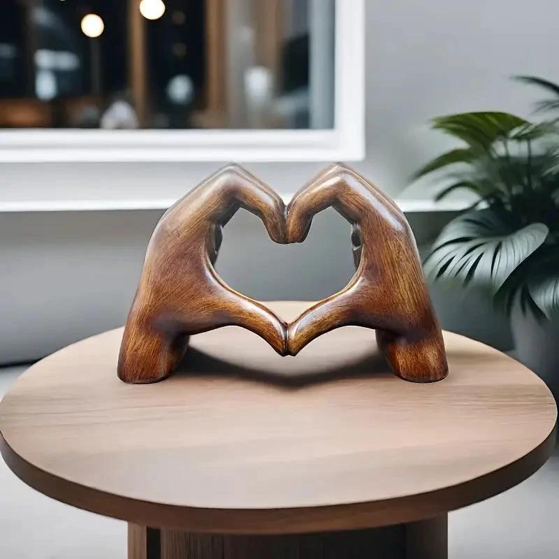 Lovenest Elegant Resin Sculpture - Symbol of Love and Devotion Bowlift by Bowlift