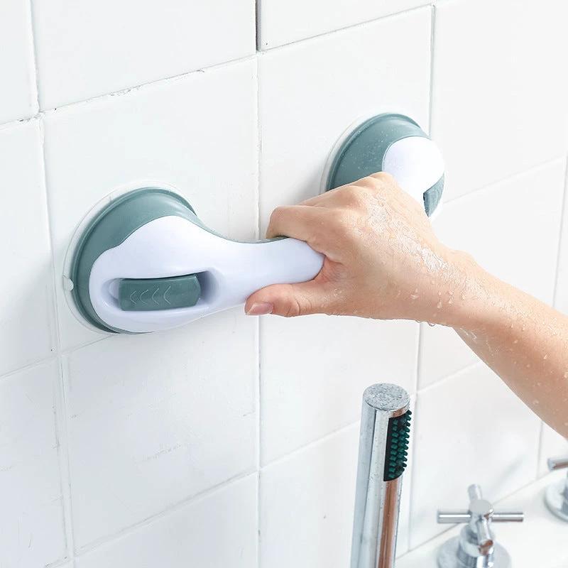 Drill-Free Suction Safety Grab Bar by BowLift