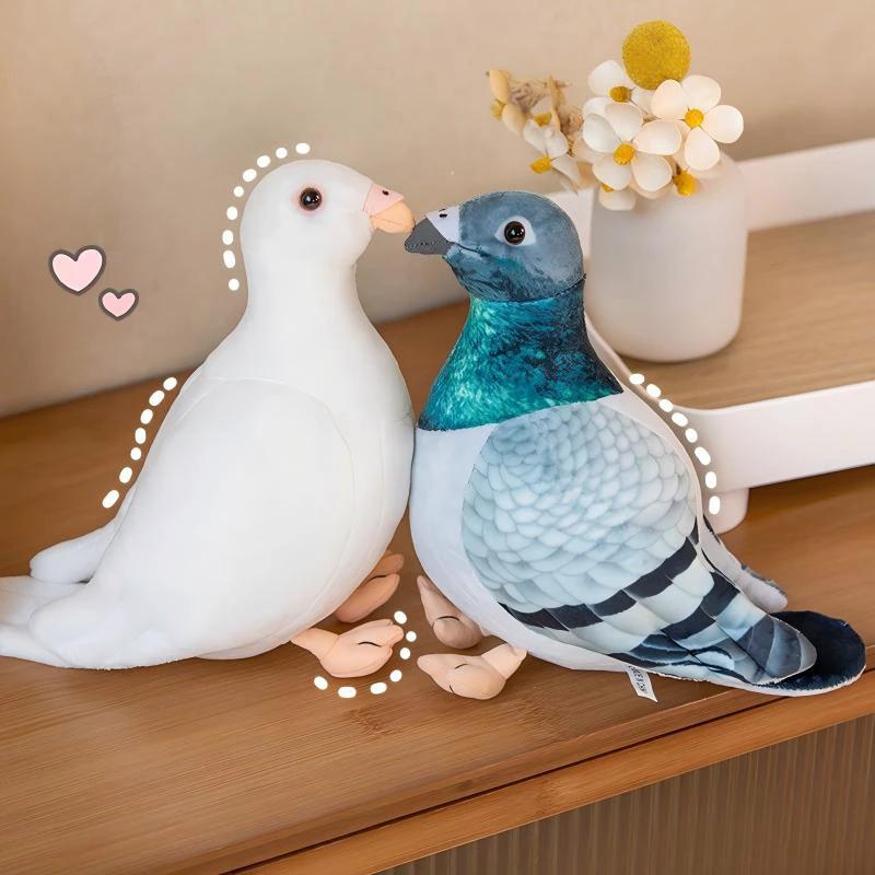 Realistic Plush Pigeon Toy by BowLift