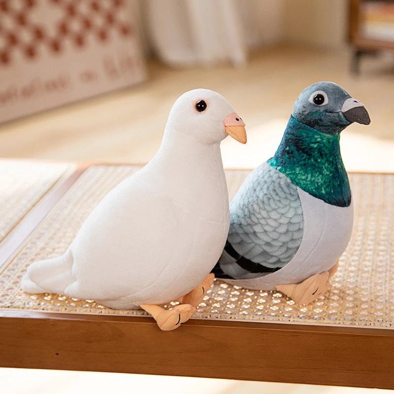 Realistic Plush Pigeon Toy by BowLift