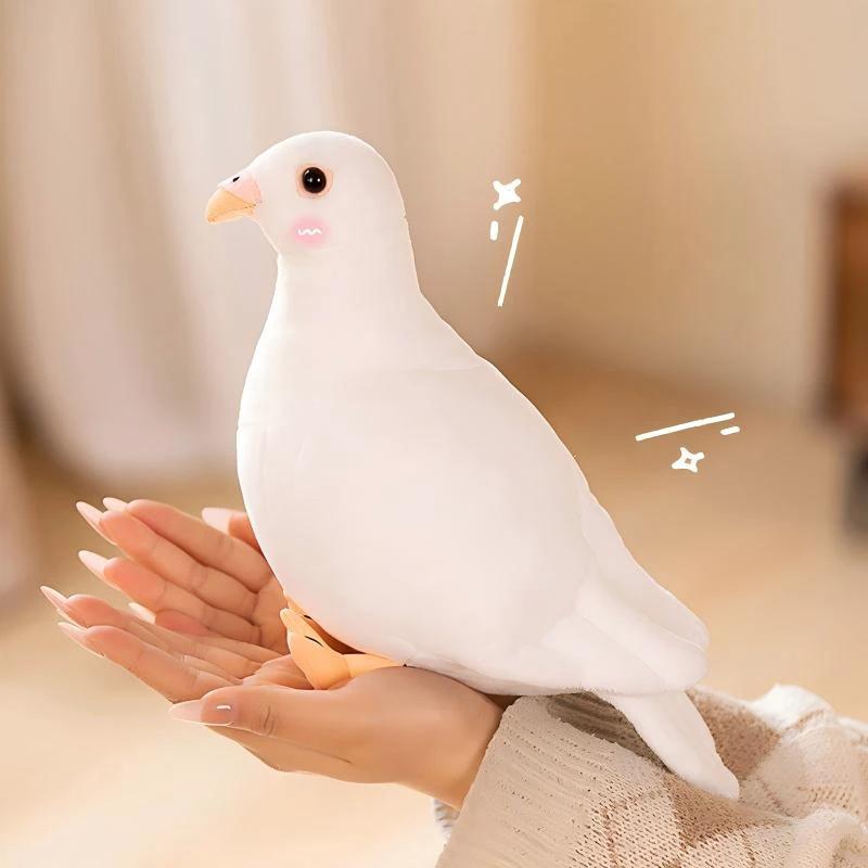 Realistic Plush Pigeon Toy by BowLift