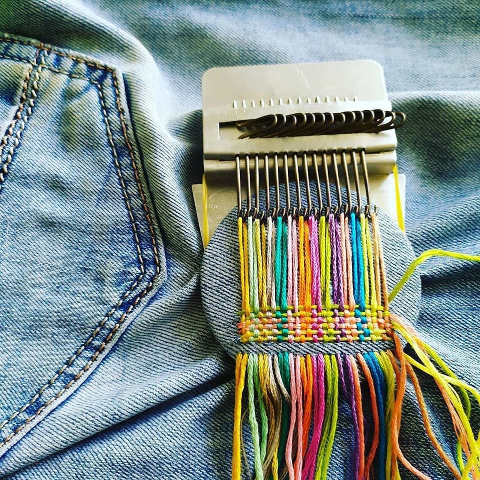 Mini Hand Knitting Machine by BowLift