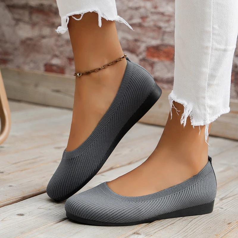 BowLift 丨 Women's Round Toe Bean Shoes by BowLift