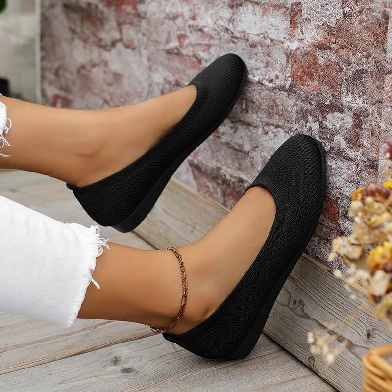 BowLift 丨 Women's Round Toe Bean Shoes by BowLift