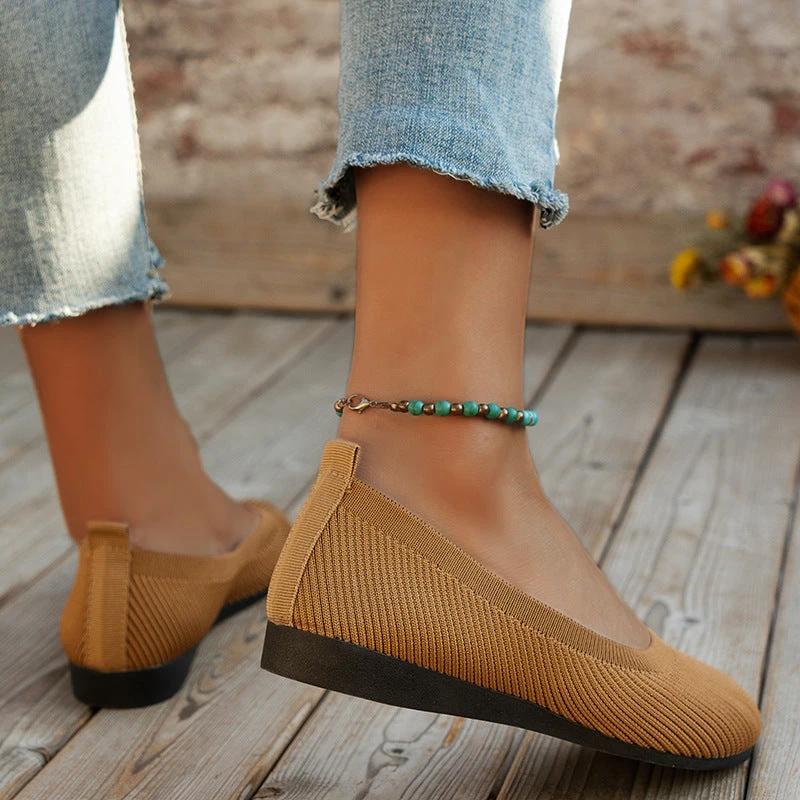 BowLift 丨 Women's Round Toe Bean Shoes by BowLift