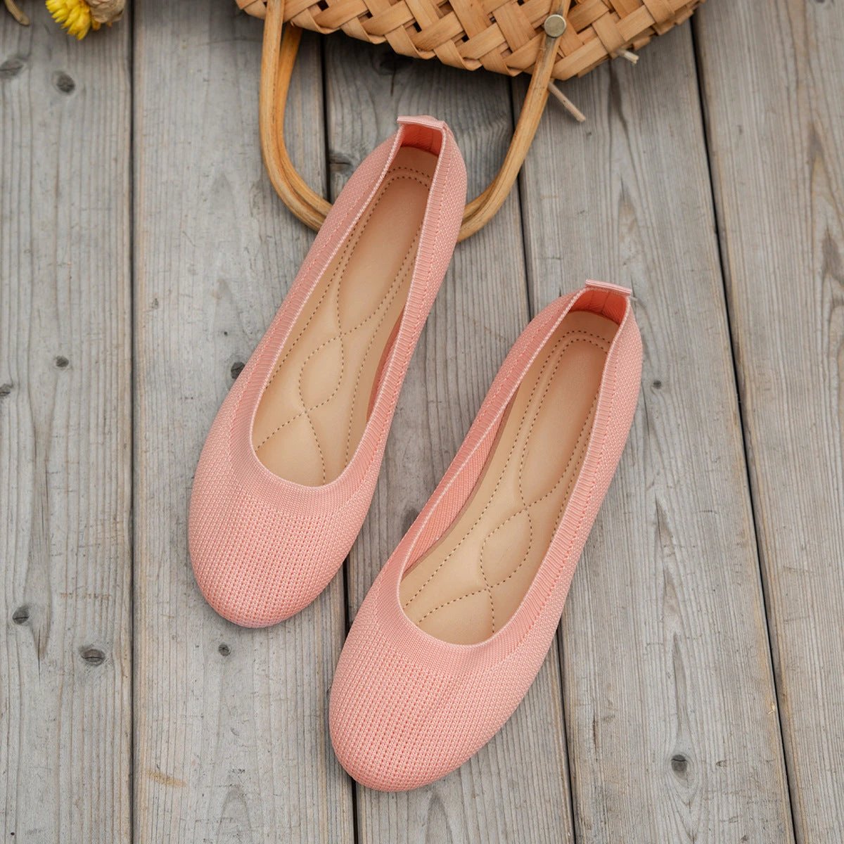 BowLift 丨 Women's Round Toe Bean Shoes by BowLift