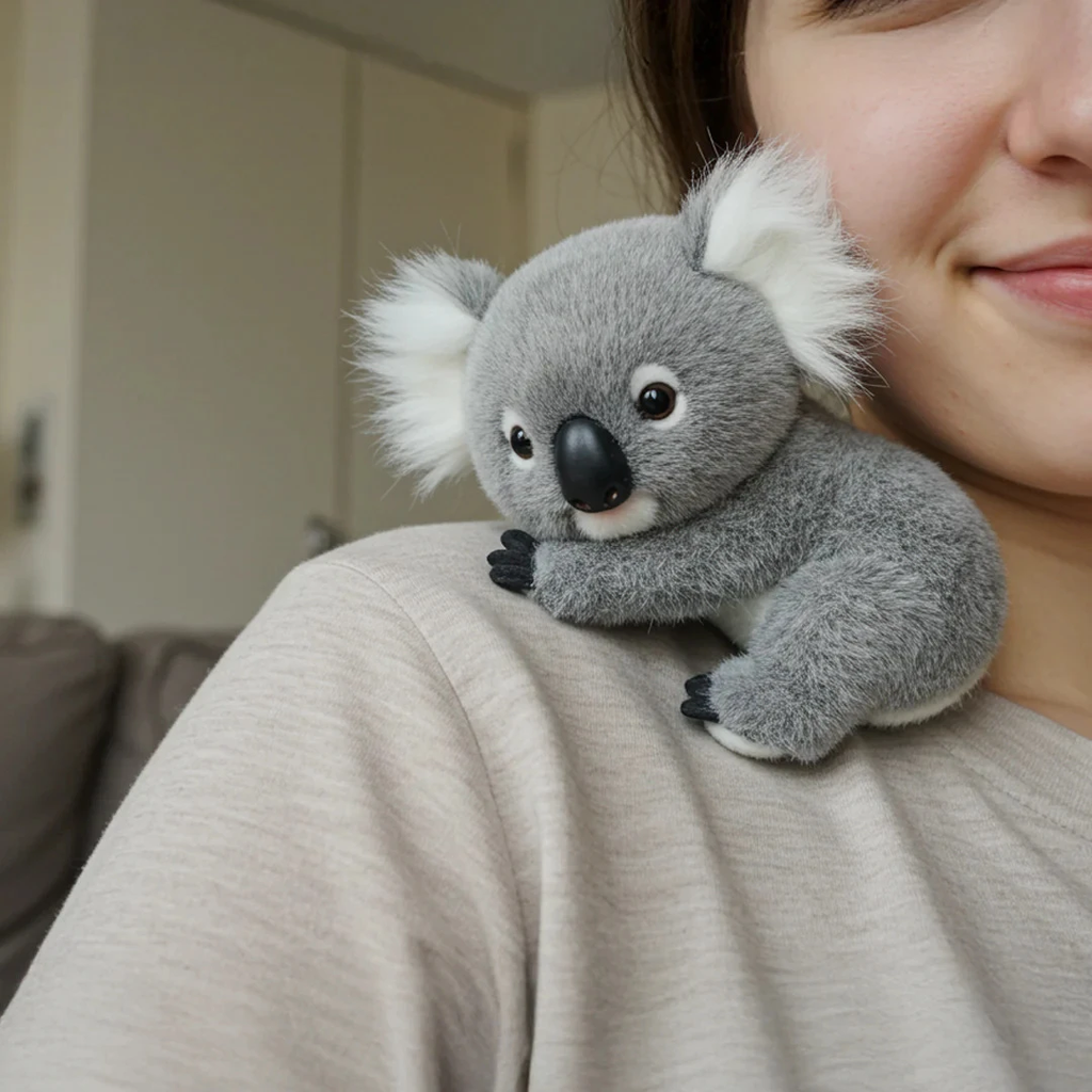 Short Plush Koala Doll Cute Stuffed Toy by BowLift