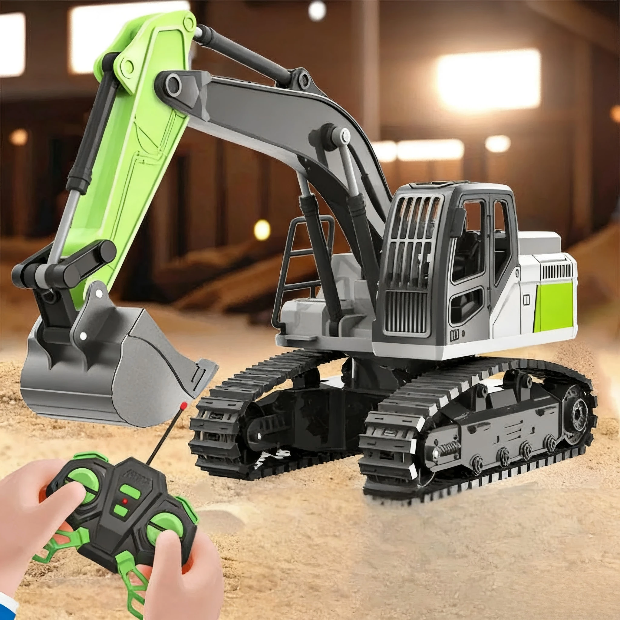 Kids Alloy Large Excavator by BowLift