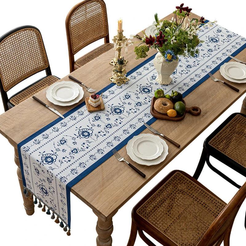 European and American - Style Chenille Tablecloth by BowLift