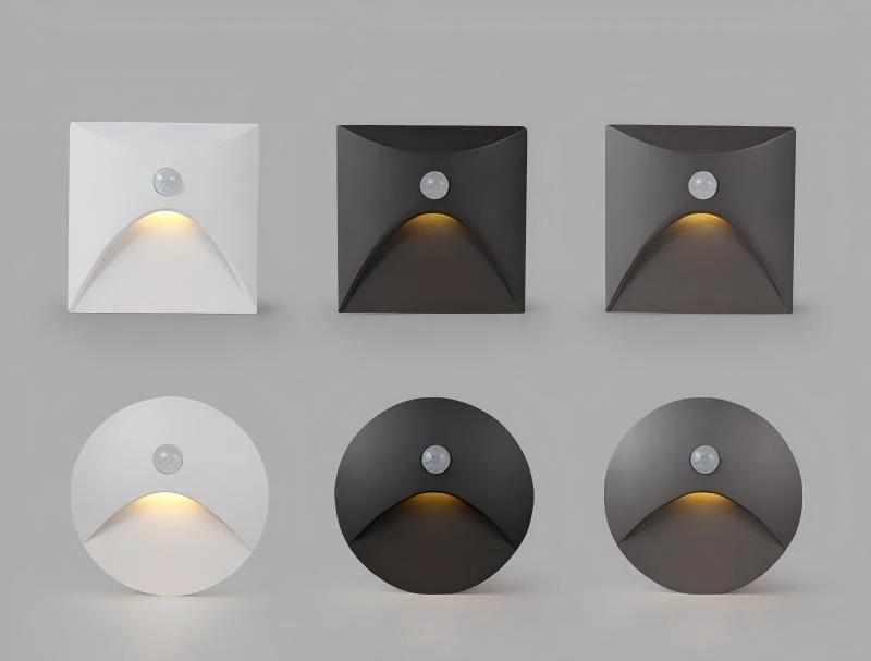 Outdoor Hallway Sensor Wall Light by BowLift
