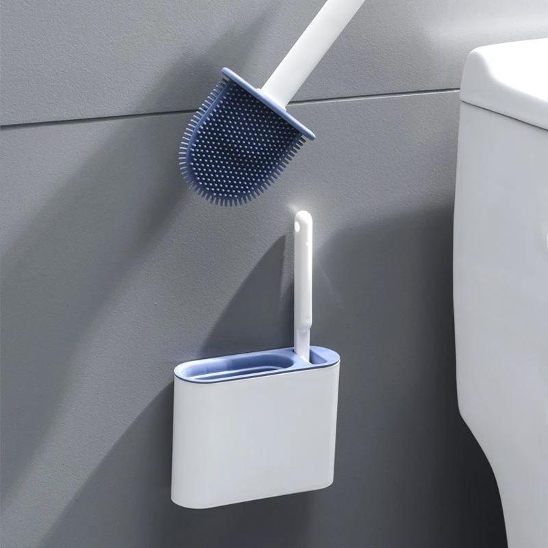Long Handle Bathroom Scrub Brush by BowLift
