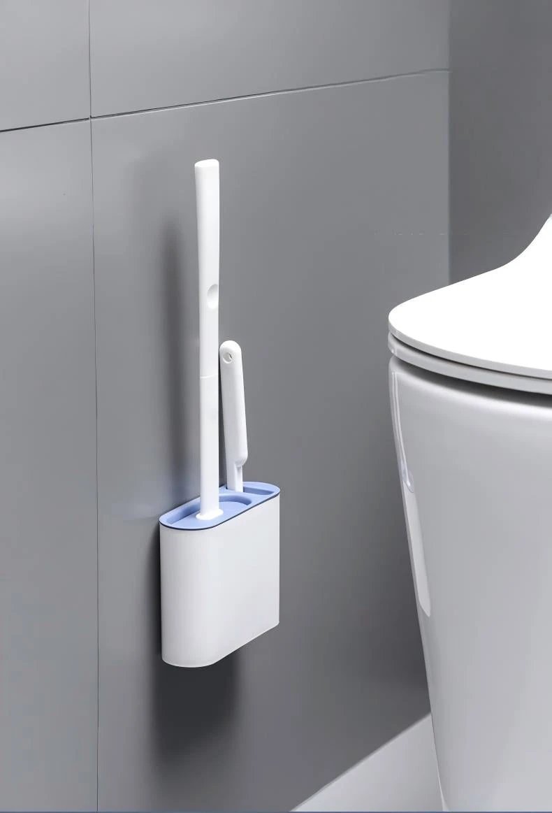 Long Handle Bathroom Scrub Brush by BowLift