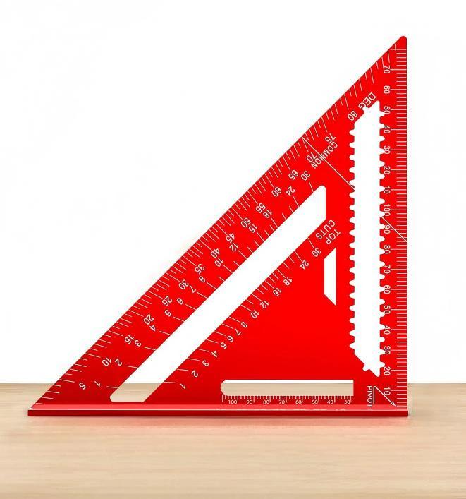 Woodworking Aluminum Alloy Tri Square by BowLift