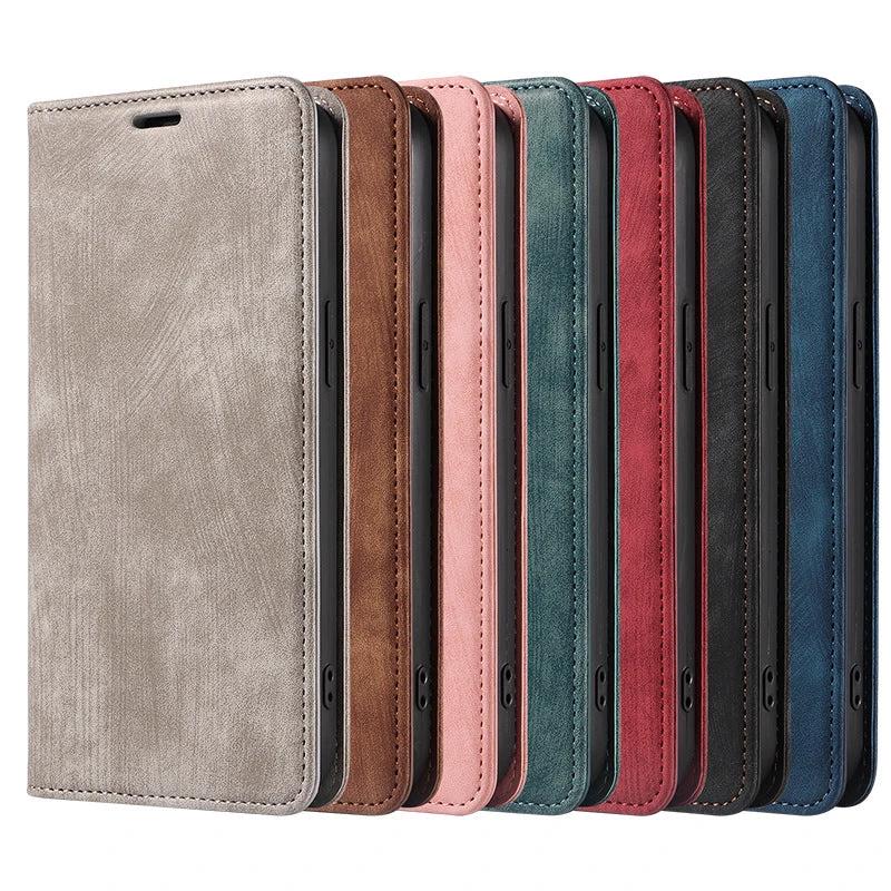 Suitable for Apple Magnetic Flip Leather Case by BowLift