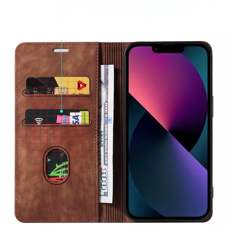 Suitable for Apple Magnetic Flip Leather Case by BowLift