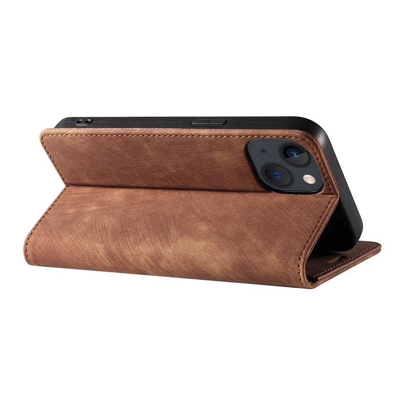 Suitable for Apple Magnetic Flip Leather Case by BowLift