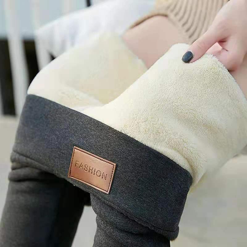 Women's Winter High Waist Leggings by BowLift
