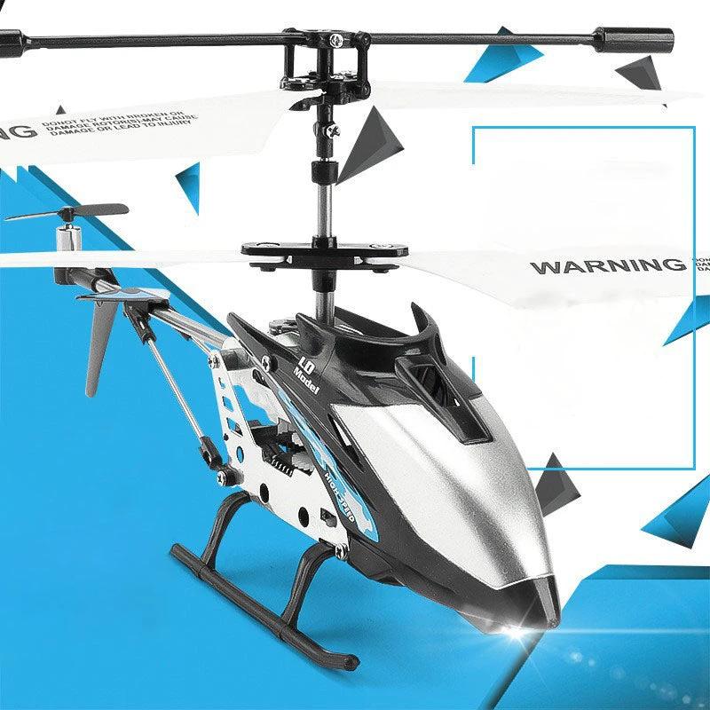 BowLift 丨 Alloy Remote Control Helicopter with Light USB Charging Kids Toy Alloy+Plastic by BowLift