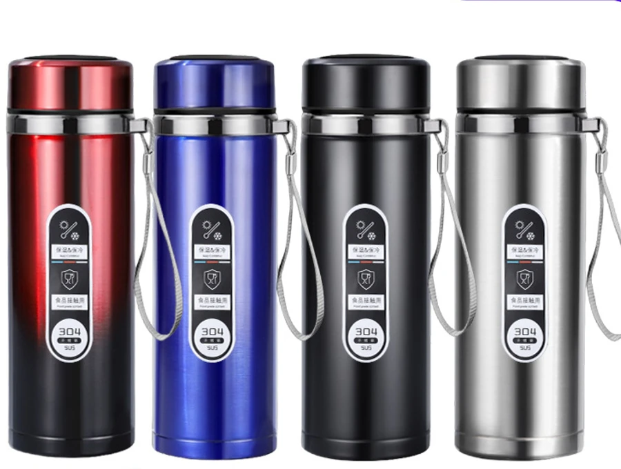 Smart Temperature Display Portable Water Bottle by BowLift