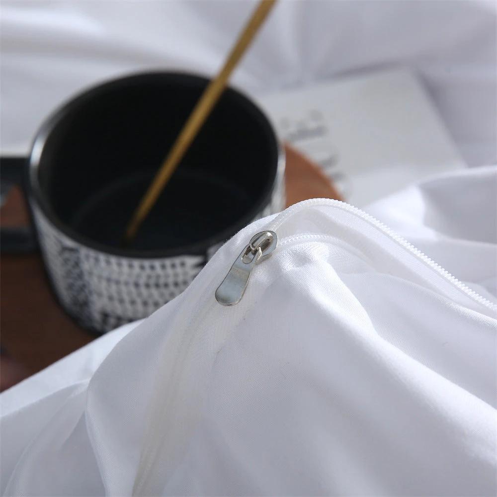 BowLift 丨 Embroidered Craft Three-piece Bedding Set (Pillowcase & Quilt Cover) by BowLift
