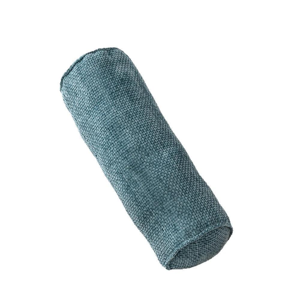 BowLift 丨 Chenille Cylinder Pillow Japanese Minimal Sofa Pillow Ergonomic Cervical Pillow by BowLift