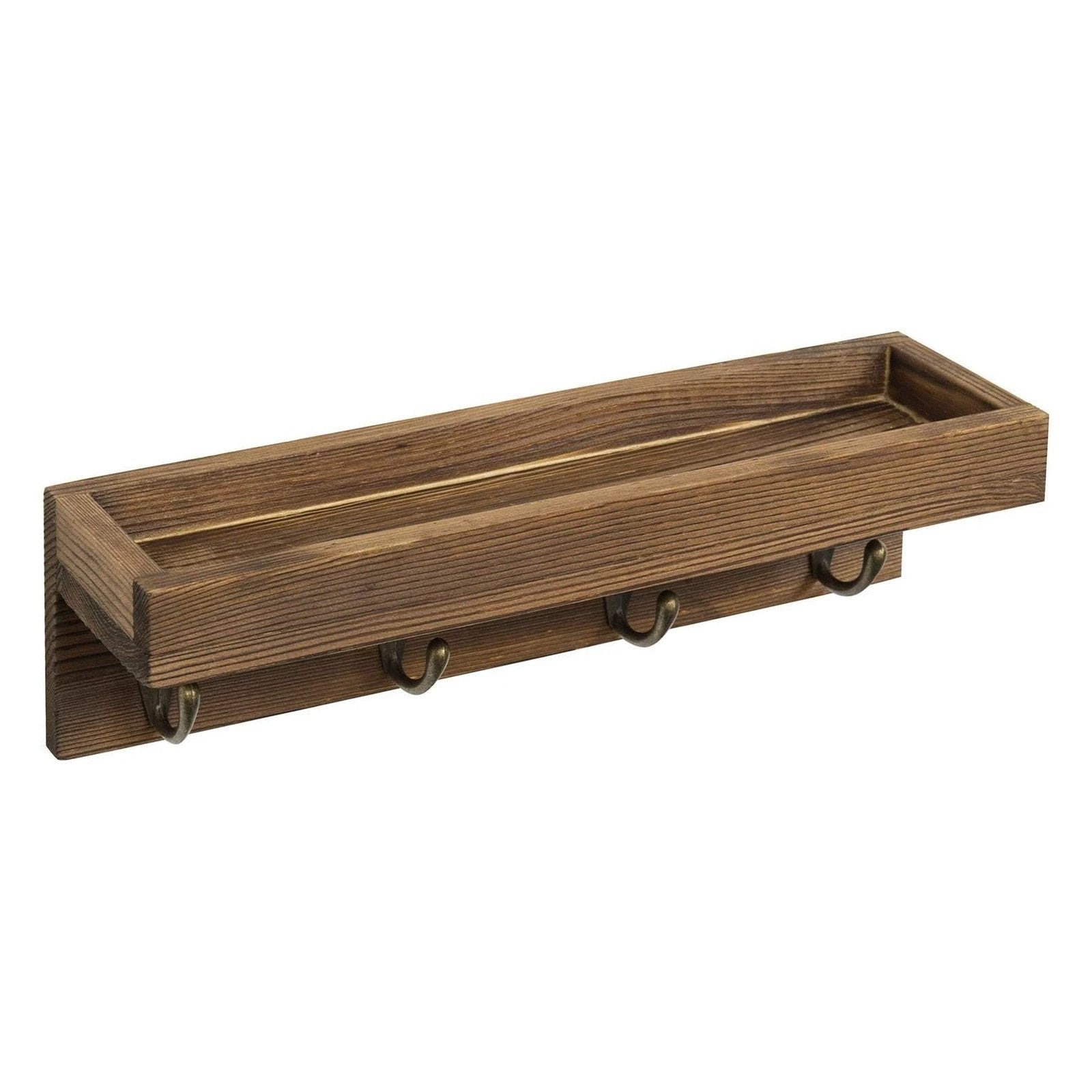 Creative Solid Wood Hook Rack by BowLift