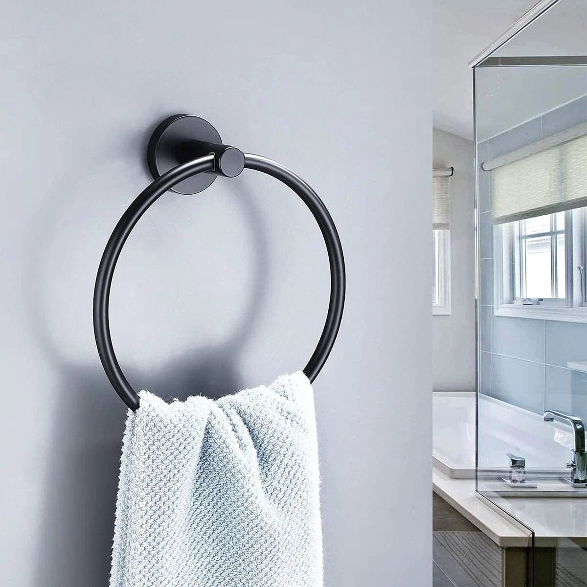 Thickened Stainless Steel Towel Rack by BowLift