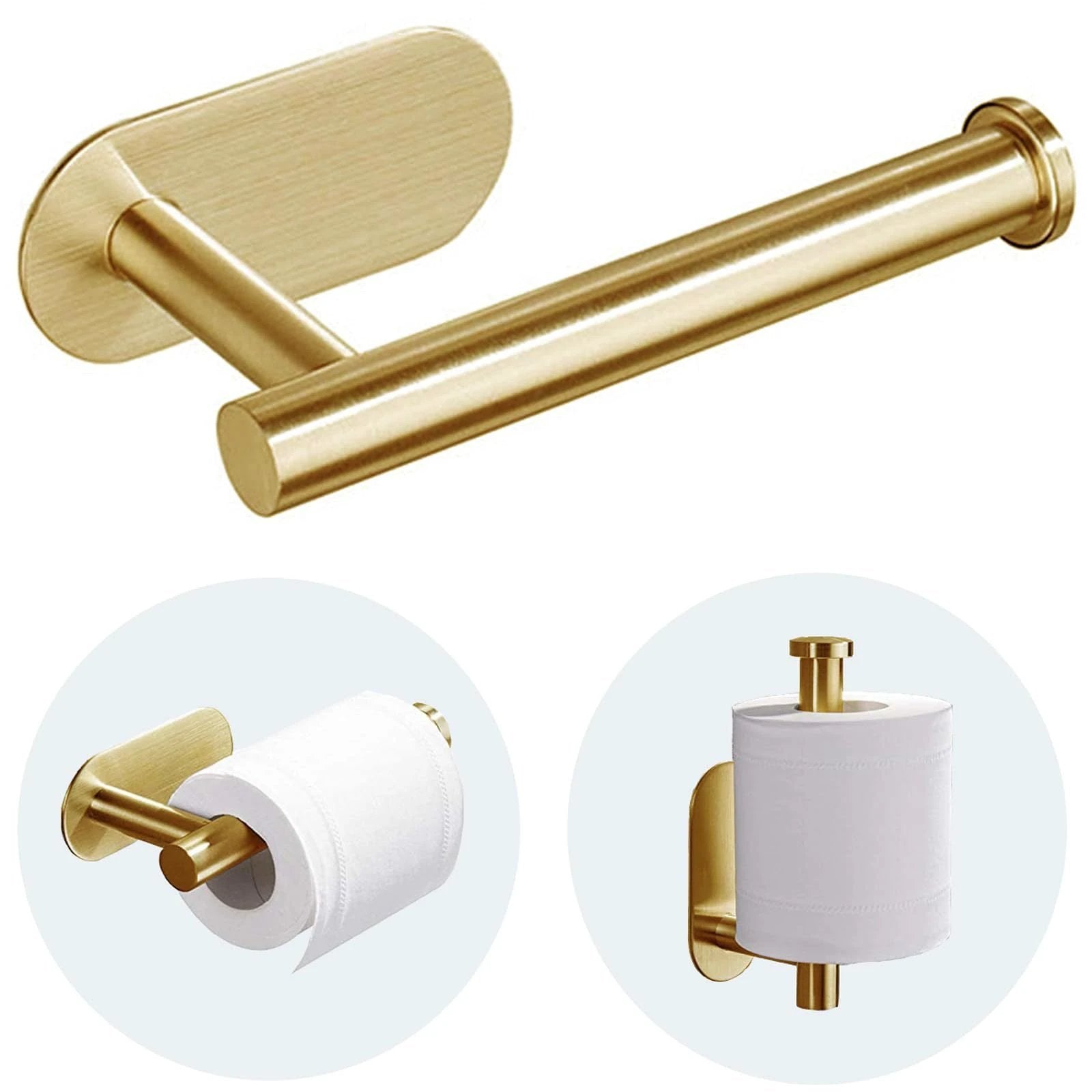 Stainless Steel Kitchen and Bathroom Paper Towel Holder by BowLift