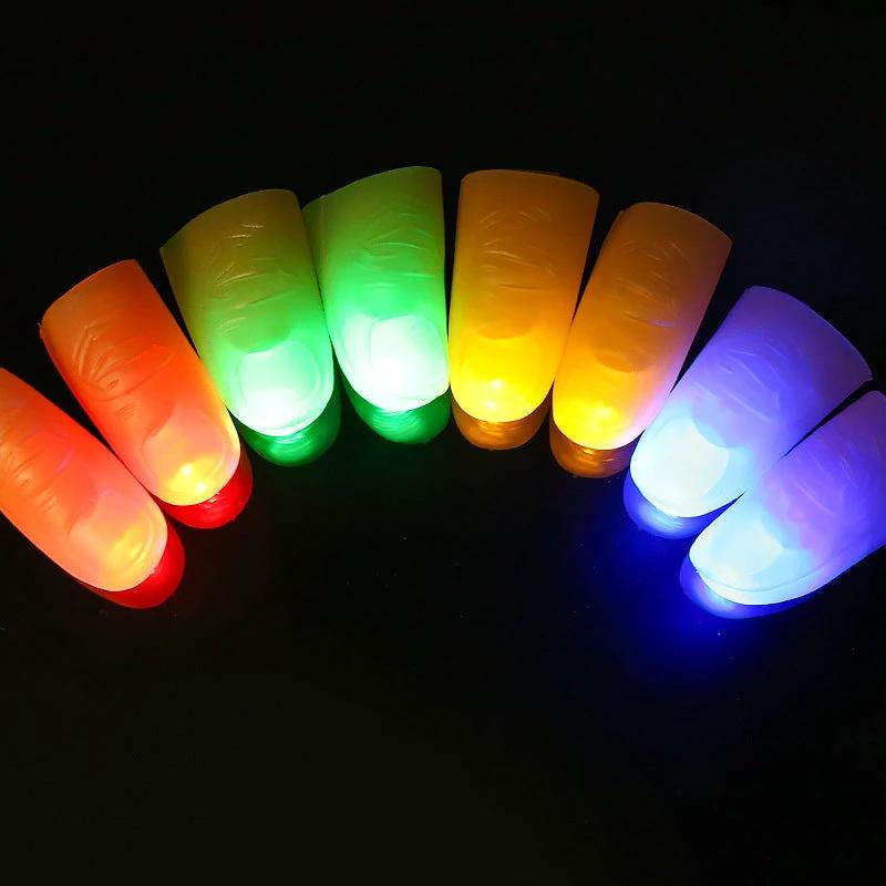 10-pack of ultra-soft silicone thumb lights by BowLift