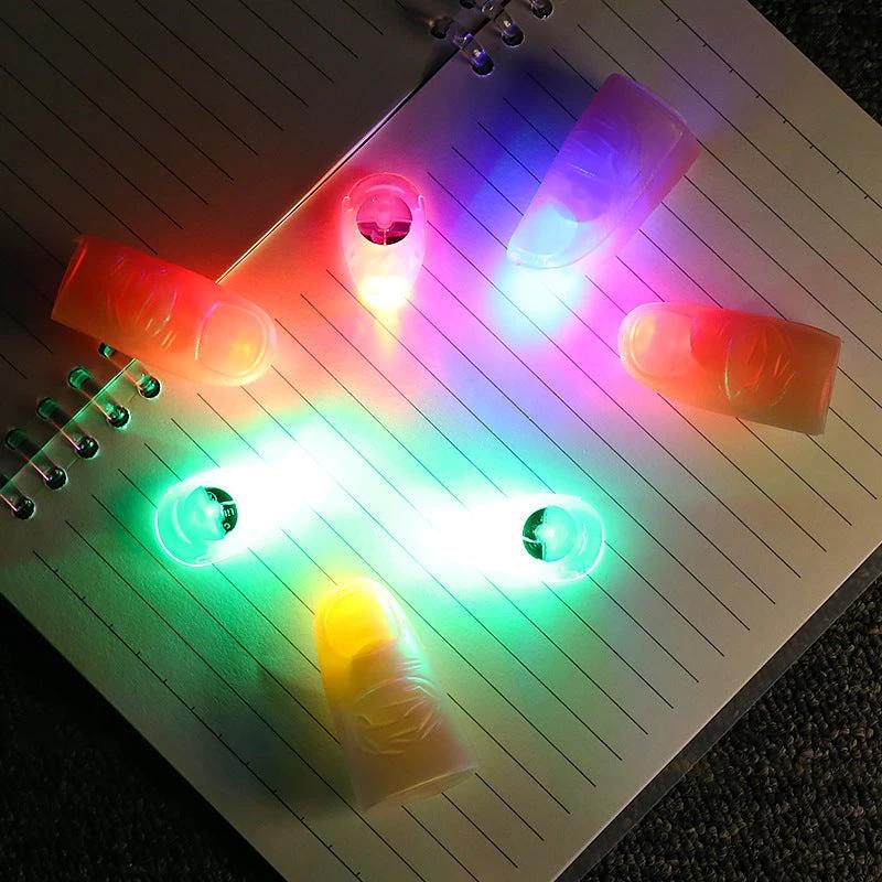 10-pack of ultra-soft silicone thumb lights by BowLift
