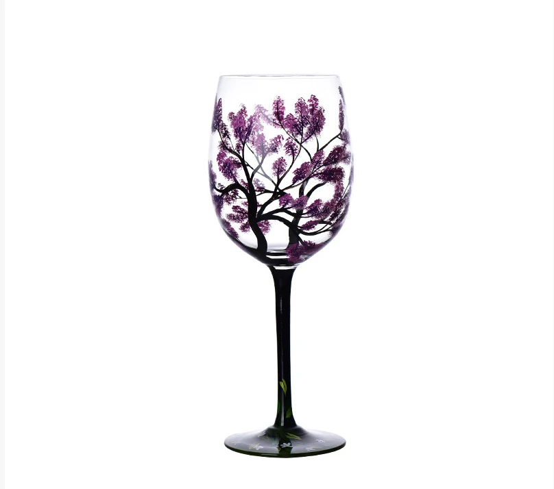 Crystal Glass Red Wine Glass+Clear Texture/All Season Use by BowLift