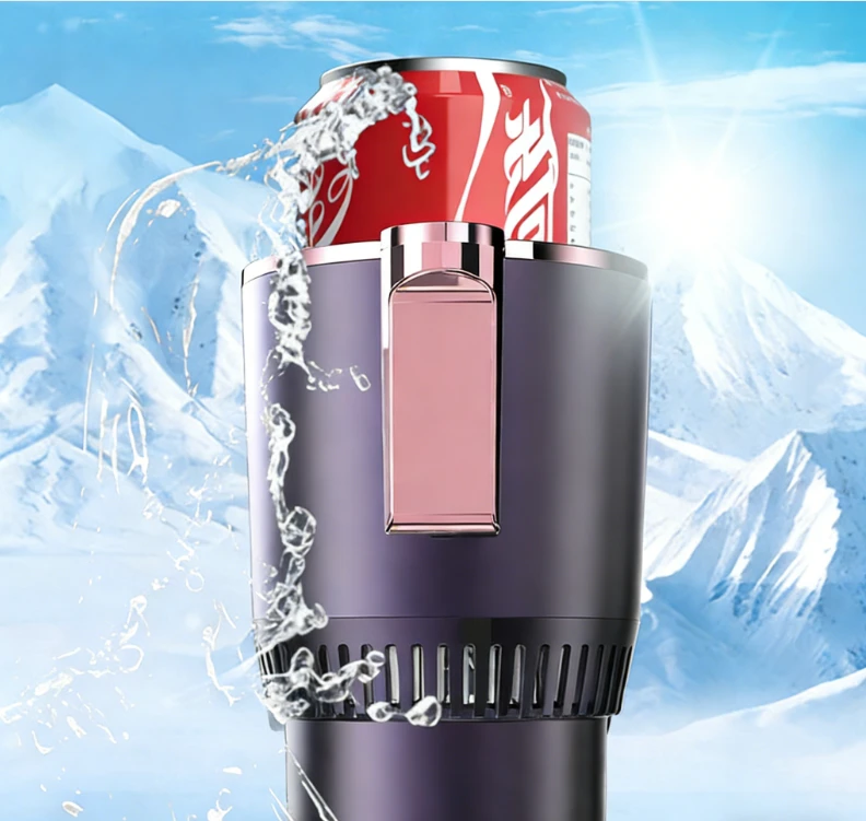Car Portable Cold & Hot Cup+Smart Temperature Display/Car Use by BowLift