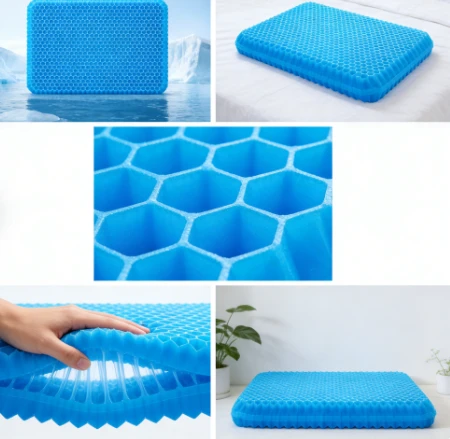 Soft Cooling Gel Car Seat Cushion by BowLift