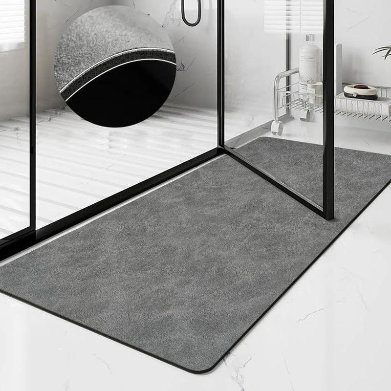 Nordic Minimalist Diatomaceous Earth Absorbent Mat by BowLift